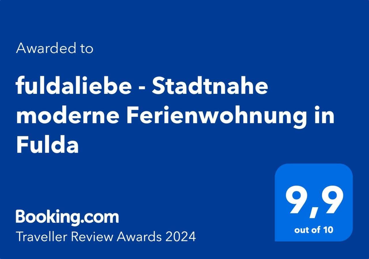 Fuldaliebe - Stadtnahe Moderne Ferienwohnung In Fulda Eksteriør billede